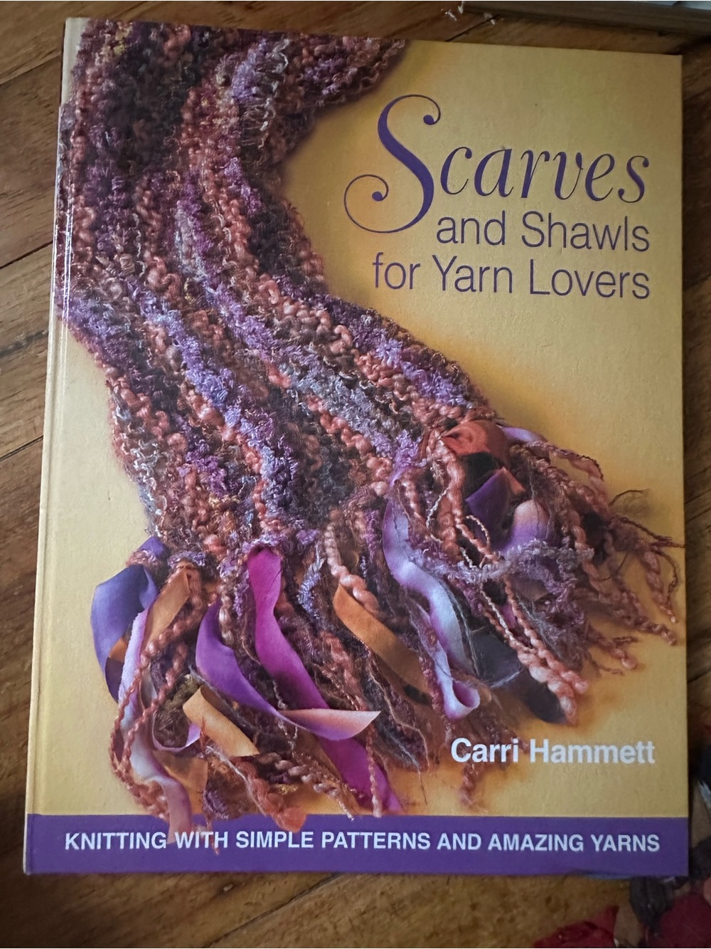 Scarves and Shawls for Yarn Lovers Book